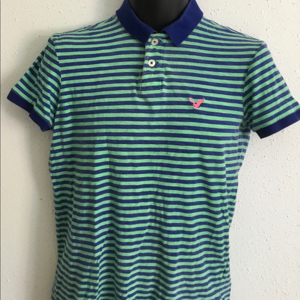 AMERICAN EAGLE POLO SHORT SLEEVES - Picture 5 of 15